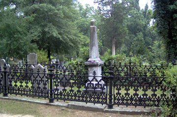 Photograph of Dialectic Society graves 